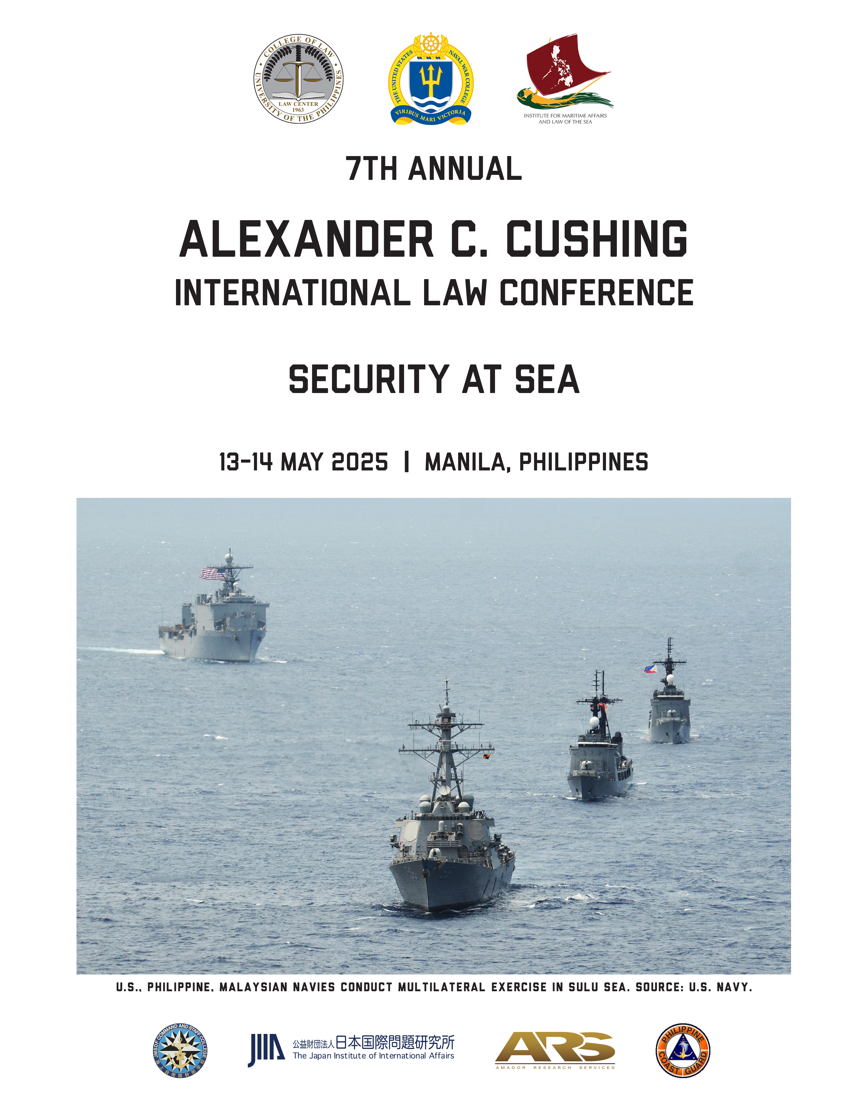 The 7th Annual Alexander C. Cushing International Law Conference event banner