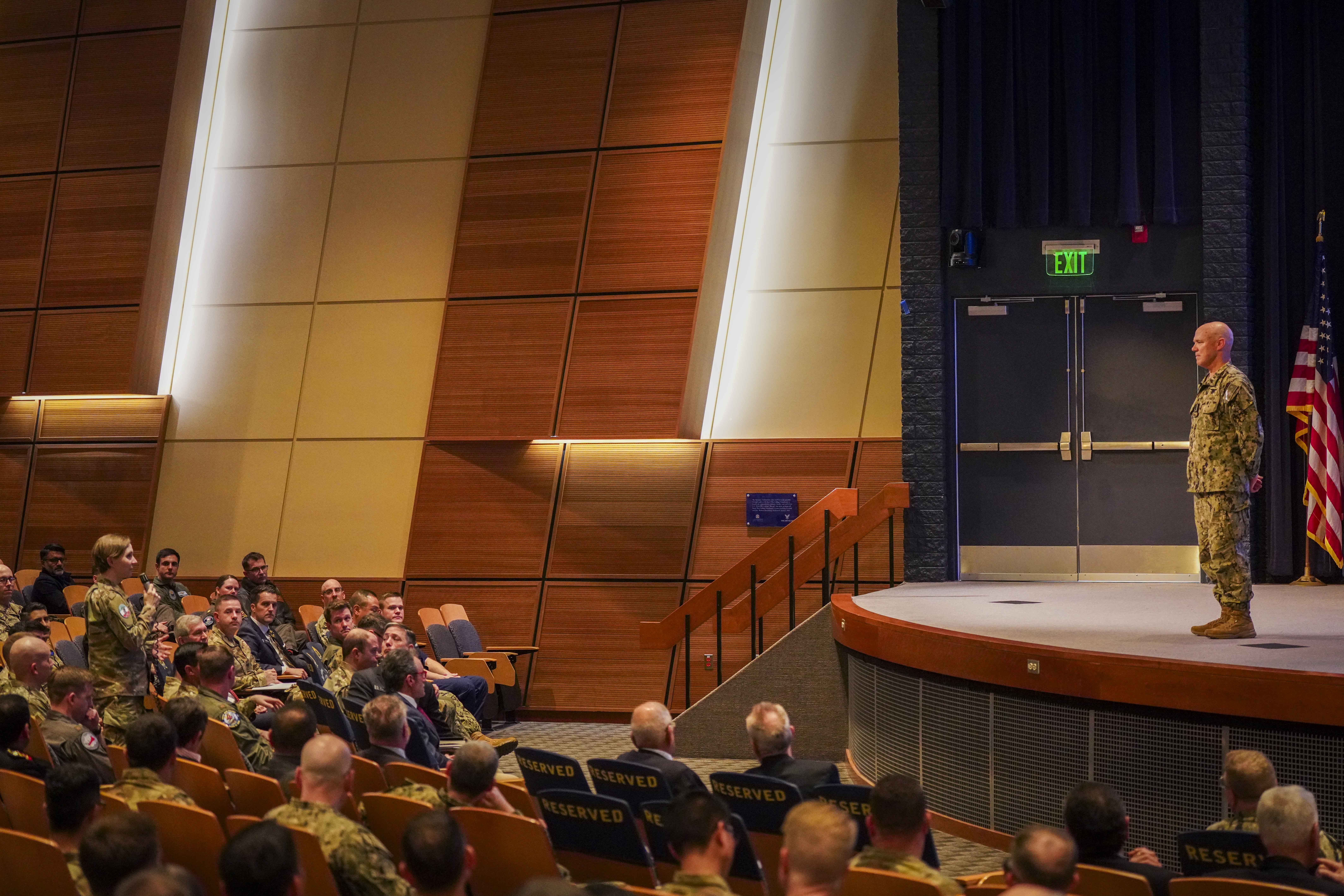 Adm. Frank M. Bradley, commander of U.S. Special Operations Command, received the U.S. Naval War College’s (NWC) 2026 Distinguished Graduate Leadership Award (DLGA) at the war college’s Newport, Rhode Island, campus on March 31.