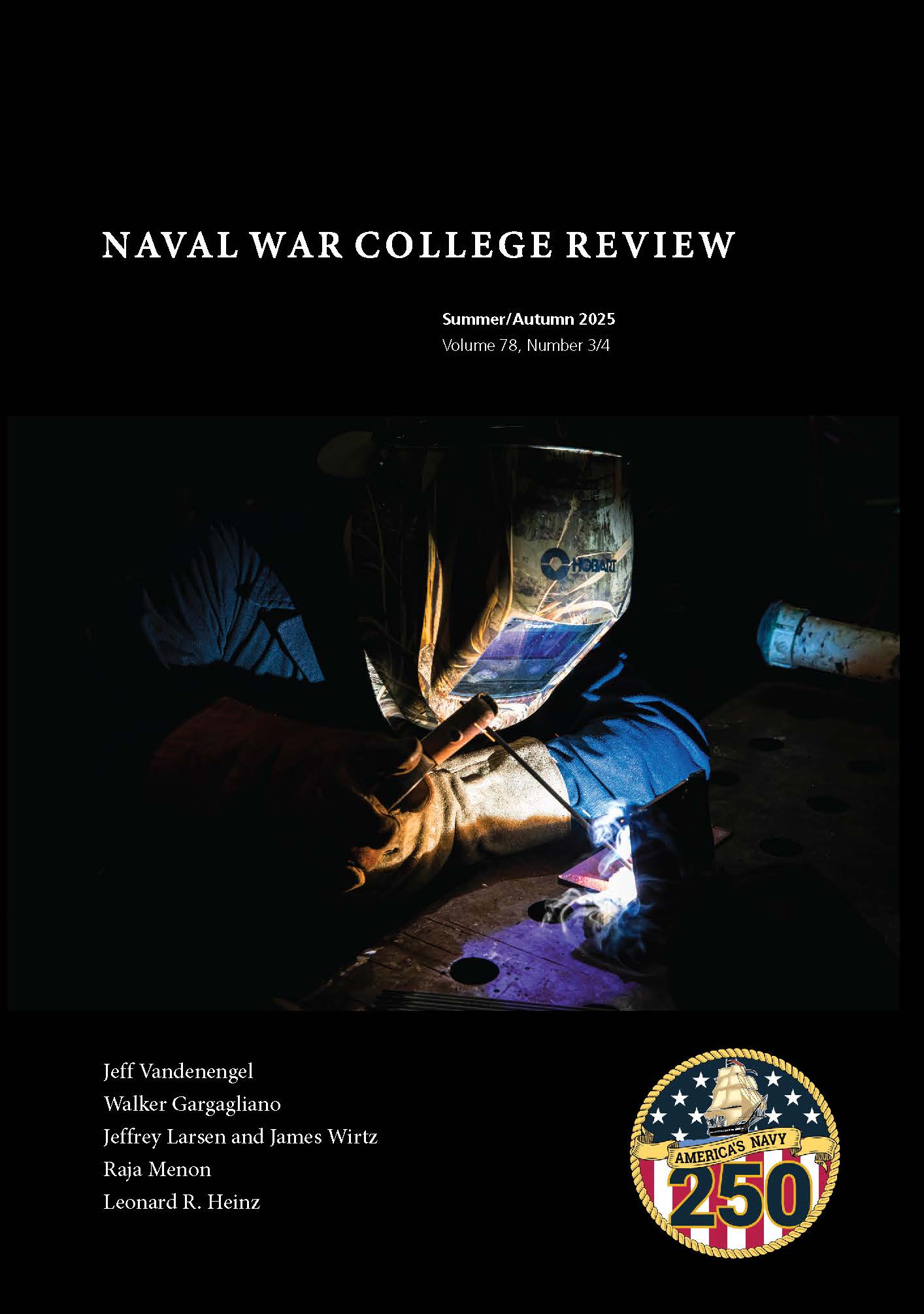 Naval War College Review journal cover