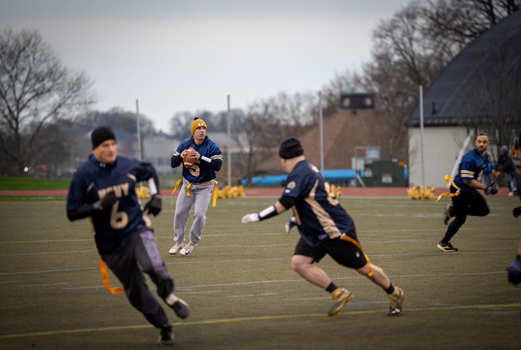 U.S. Naval War College Army/Navy Flag Football Game