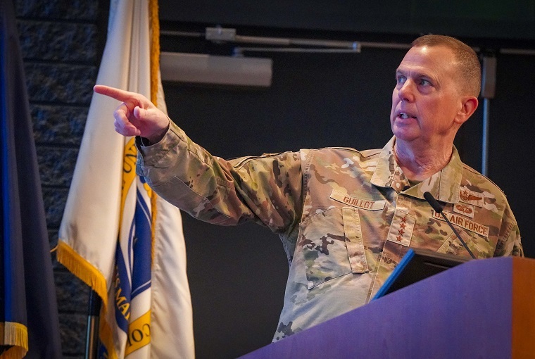 Gen. Gregory Guillot, commander, North American Aerospace Defense Command and U.S. Northern Command, visited the U.S. Naval War College (NWC) in Newport, Rhode Island, on Jan. 7, 2026.