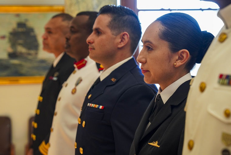 The U.S. Naval War College International Programs department graduated 27 officers from its Maritime Security and Governance Staff Course (MSGSC) at the war college’s Newport, Rhode Island, campus Friday, Feb. 27.