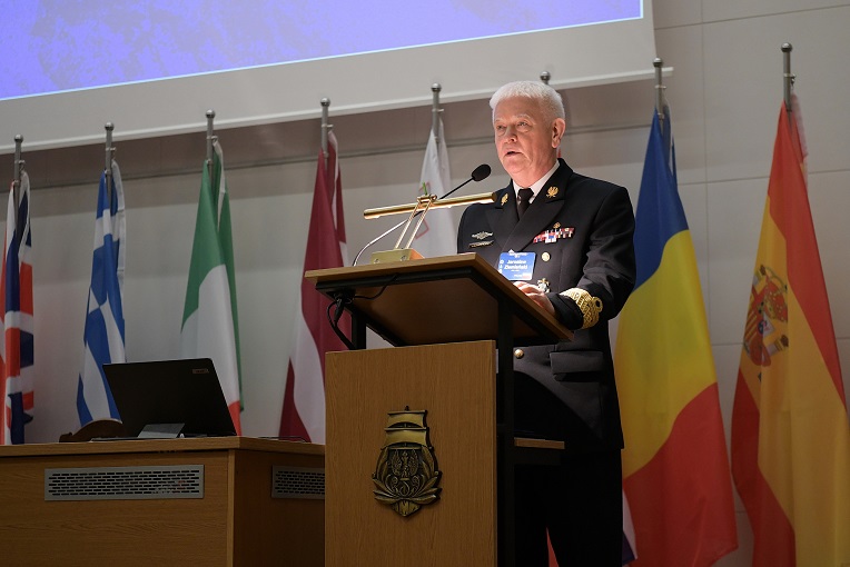 Rear Adm. Jaroslaw Ziemianski, Inspector of the Polish Navy