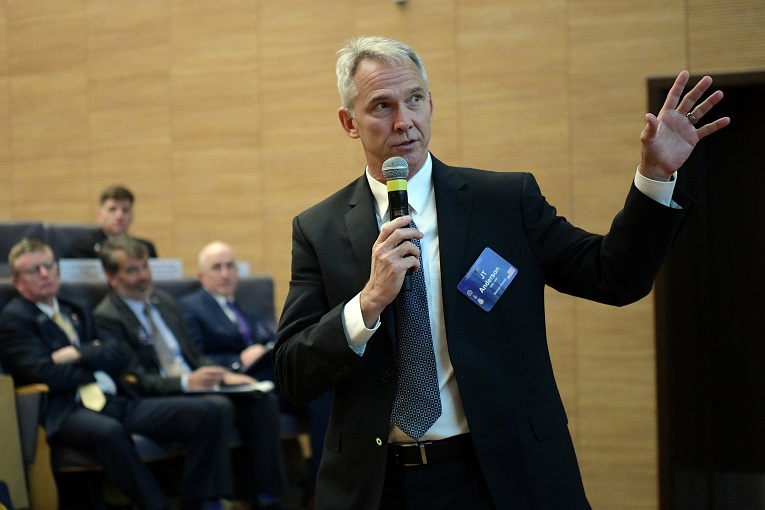 Vice Adm. Jeffrey Anderson, commander of U.S. 6th Fleet,