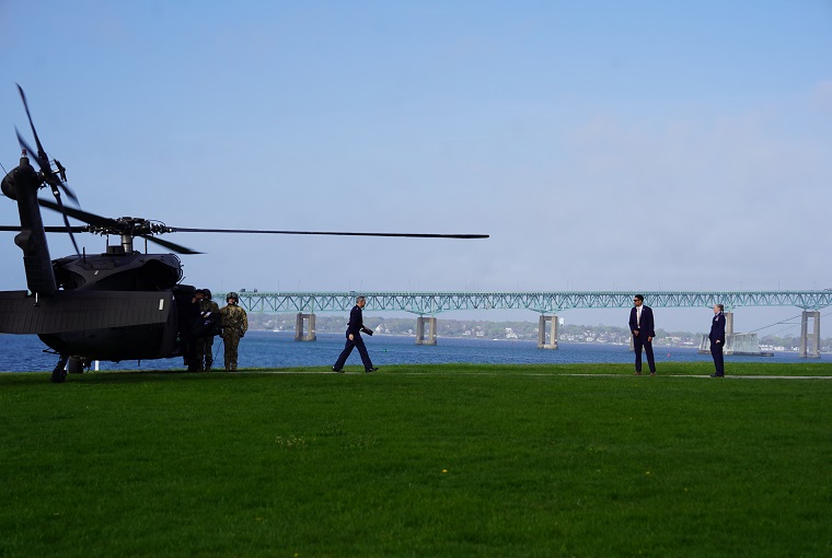 Gen. Ken Wilsbach, Air Force Chief of Staff, spoke at the U.S. Naval War College in Newport on May 6, 2026.