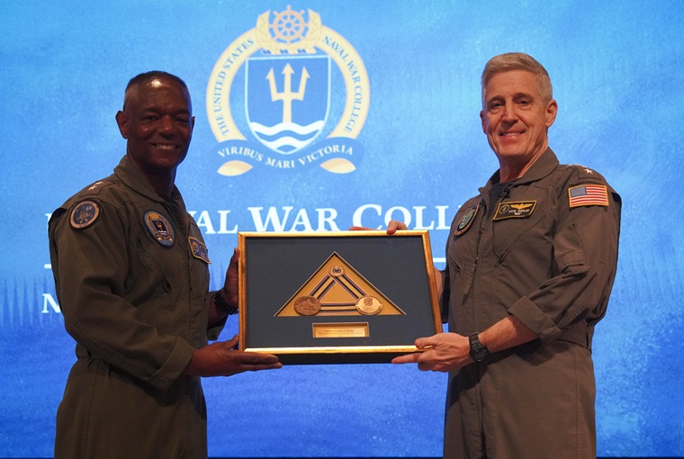 U.S. Navy Adm. Steve Koehler, commander, U.S. Pacific Fleet, received the U.S. Naval War College’s 2025 Distinguished Graduate Leadership Award (DGLA) in a ceremony at the Newport, Rhode Island, campus on May 13, 2026.