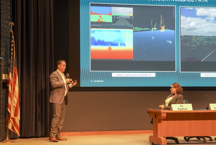 The U.S. Naval War College (NWC) hosted the third iteration of the Forum at Newport, a presentation series on global issues co-sponsored by the Pell Center at Salve Regina University, onboard Naval Station Newport, Sept. 10.