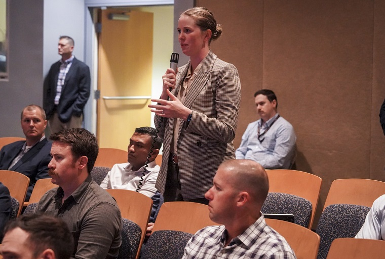 The U.S. Naval War College (NWC) hosted the third iteration of the Forum at Newport, a presentation series on global issues co-sponsored by the Pell Center at Salve Regina University, onboard Naval Station Newport, Sept. 10.
