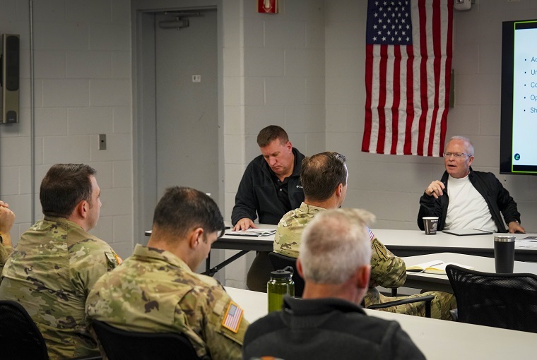 The U.S. Naval War College’s Center on Irregular Warfare and Armed Groups (CIWAG) held a three-day pre-deployment workshop for Alpha Company, 2nd Battalion, 19th Special Forces Group of the Rhode Island Army National Guard from Dec. 16-18, 2025.
