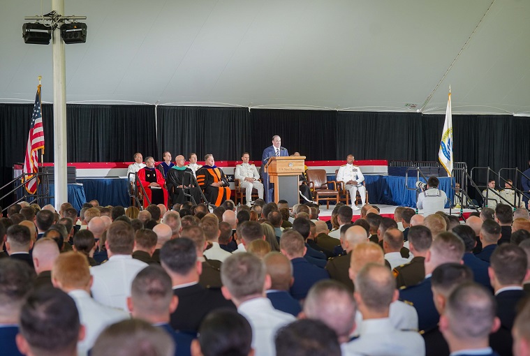 June graduation at the U.S. Naval War College