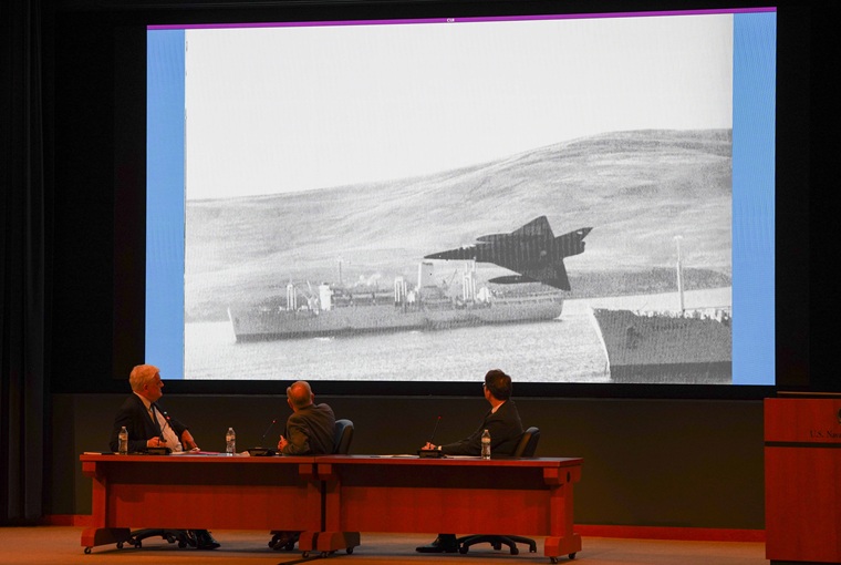The U.S. Naval War College (NWC) hosted veterans from opposing sides of the Falklands War to discuss their experiences and pass on lessons to students from the Joint Maritime Operations (JMO) Course onboard Naval Station Newport, March 26, 2026.