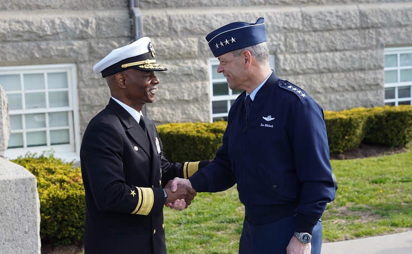 Gen. Ken Wilsbach, Air Force Chief of Staff, spoke at the U.S. Naval War College in Newport on May 6, 2026.