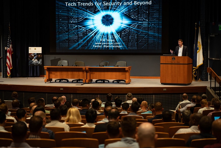The Future Warfighting Symposium at U.S. Naval War College, featuring remarks by Peter Singer, Ph.D.