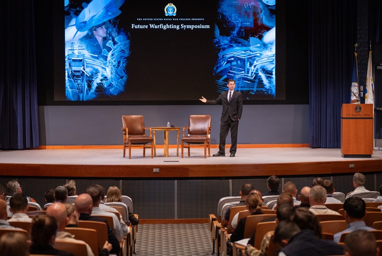 Newport, R.I. - The U.S. Naval War College (NWC) held its eighth annual Future Warfighting Symposium (FWS) focused on the future of warfare, onboard Naval Station Newport, Aug. 7 - 8.