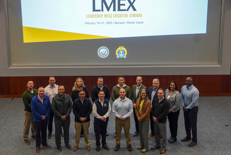 The U.S. Naval War College hosts its inaugural Leadership Mess Executive Seminar