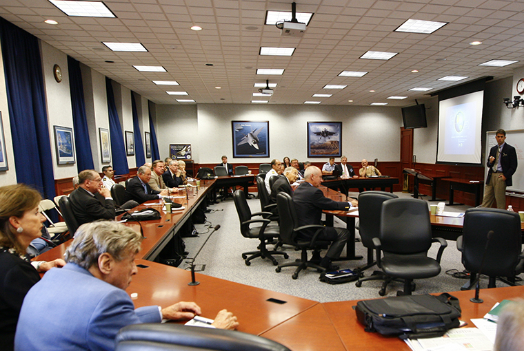 Kiron Skinner from Carnegie Mellon University delivers a keynote address during the 69th annual Current Strategy Forum held at U.S. Naval War College.