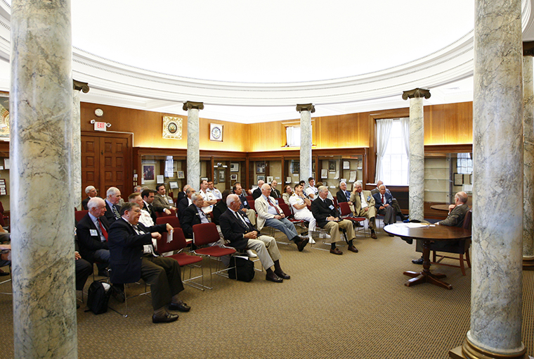 Kiron Skinner from Carnegie Mellon University delivers a keynote address during the 69th annual Current Strategy Forum held at U.S. Naval War College.