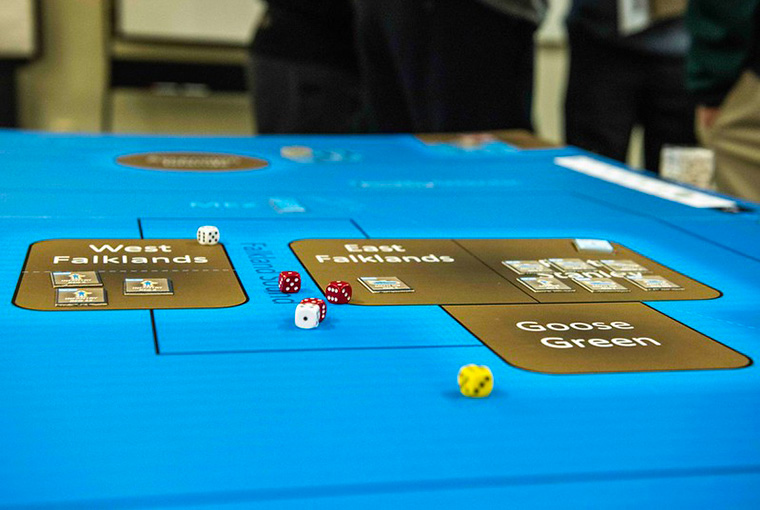 Members of various commands and U.S. government agencies participate in the annual War-Gaming Fundamentals course held at the U.S. Naval War College Jan. 15.