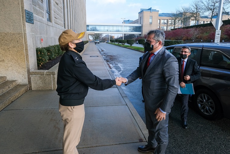U.S. Naval War College hosted Azerbaijan Ambassador to the U.S. Khazar Ibrahim, December 6, 2021.