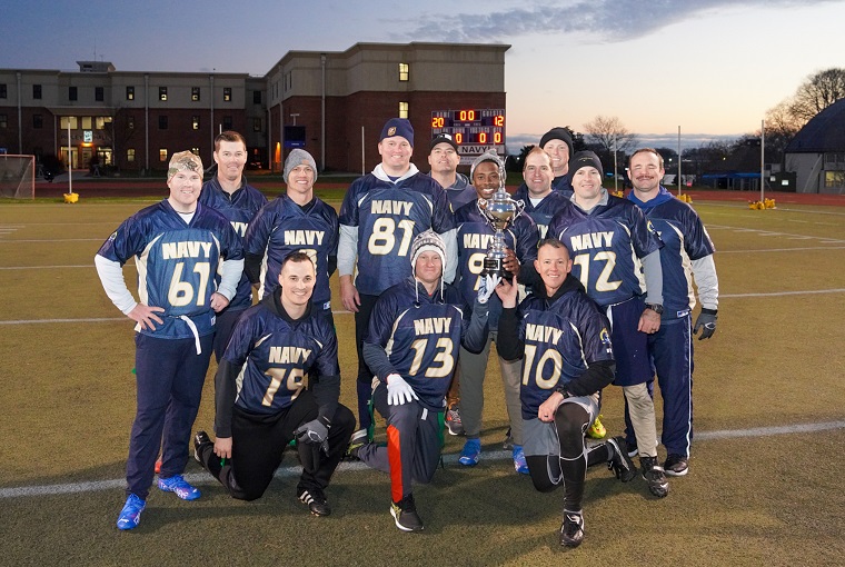 U.S. Naval War College Army/Navy Flag Football Game