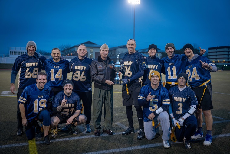 U.S. Naval War College Army/Navy Flag Football Game
