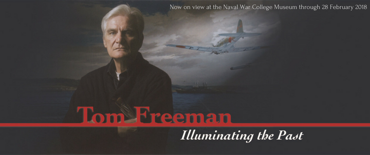 The Naval War College Museum is now hosting a new exhibit, “Illuminating the Past,” by Tom Freeman