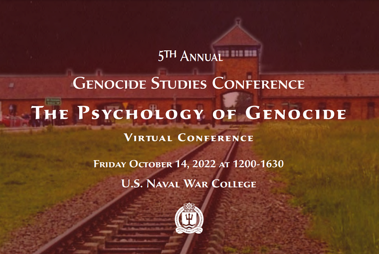 U.S. Naval War College 5th Annual Genocide Studies Conference banner