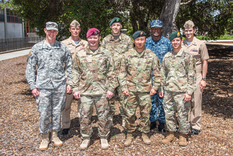 Photo of Naval War College Monterey Program graduates