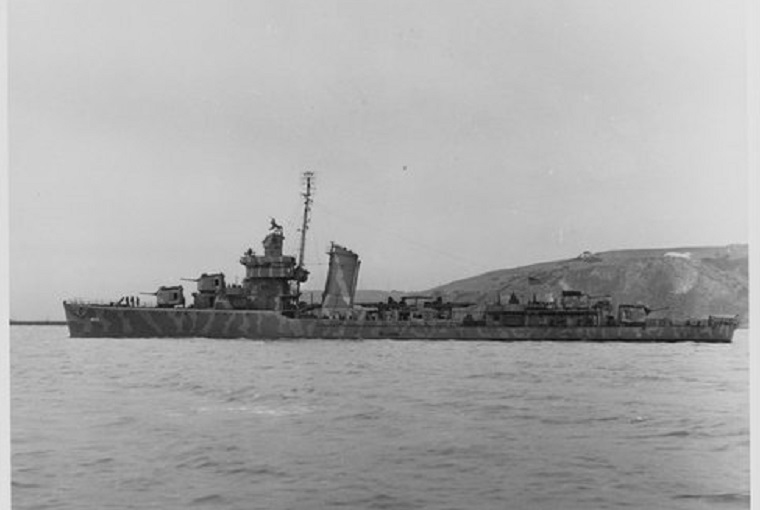 USS Hughes destroyer