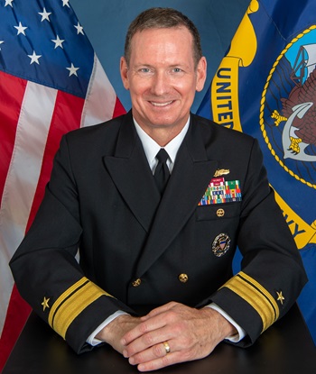Rear Admiral Erik J. Eslich official photo