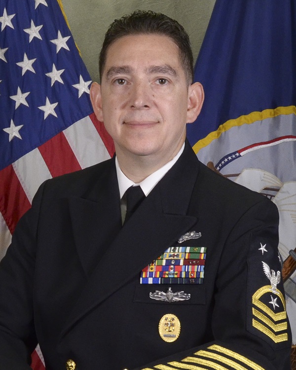 Command Master Chief Griego faculty photo