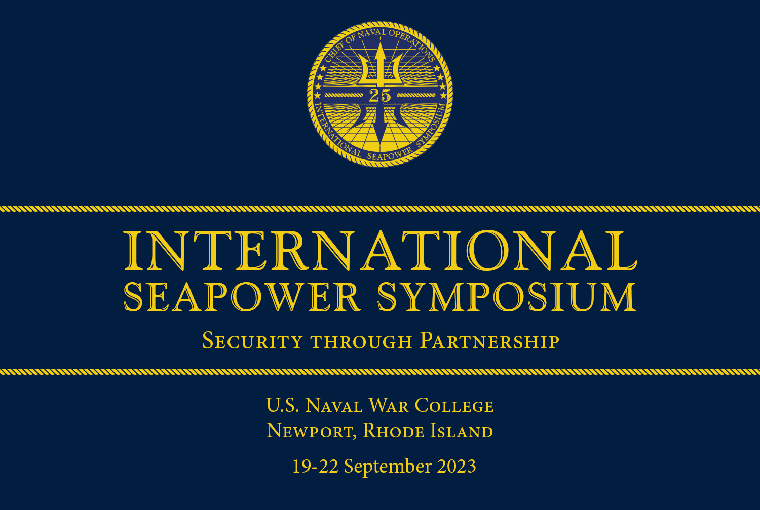 25th International Seapower Symposium event banner