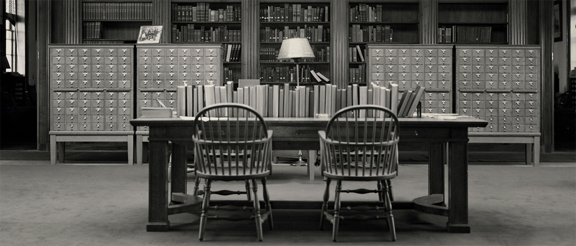 Mahan Hall Library, Credit: NWC Archives
