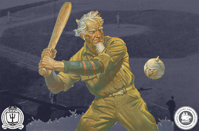 Army-Navy baseball game poster