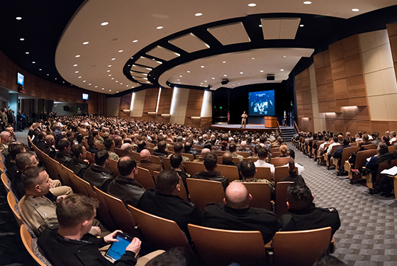 Chief of Naval Operations Adm. John Richardson announces the formation of the College of Leadership and Ethics at U.S. Naval War College.