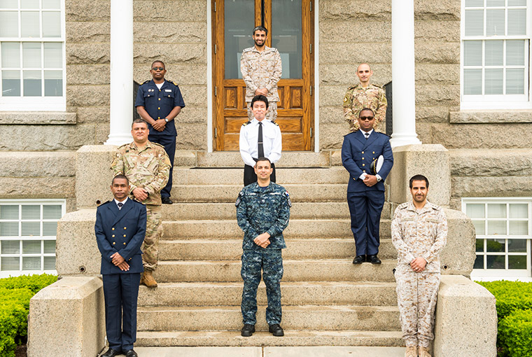 Nine officers from six U.S. partner nations graduated on June 5 from the U.S. Naval War College’s International Maritime Staff Operators Course.
