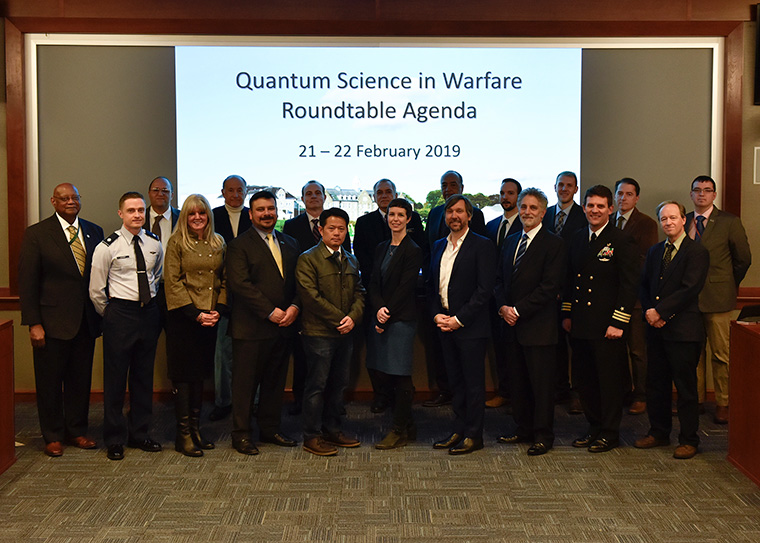 U.S. Naval War College hosted the first Quantum Science in Warfare roundtable Feb. 21-22, 2019.