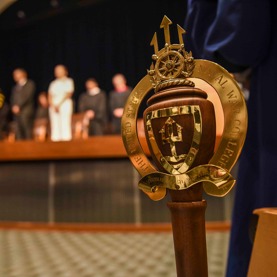 U.S. Naval War College mace