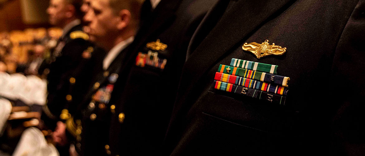 The U.S. Naval War College holds a graduation ceremony, March 3. 
