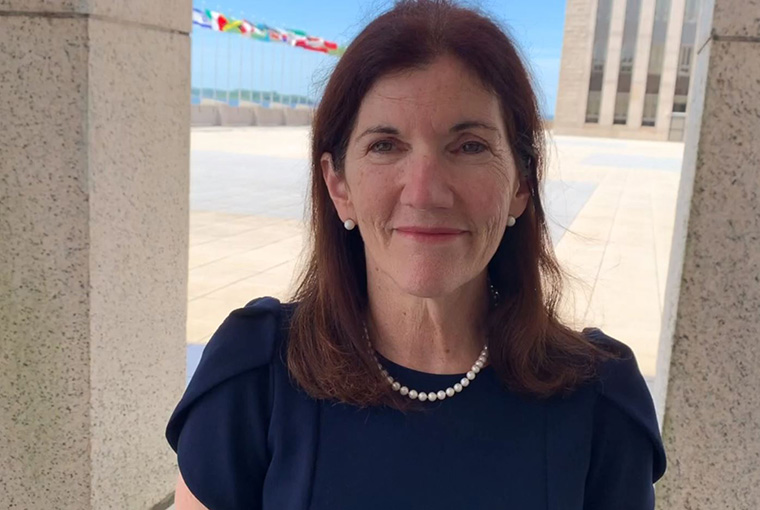 Peg Klein, dean of the College of Leadership and Ethics