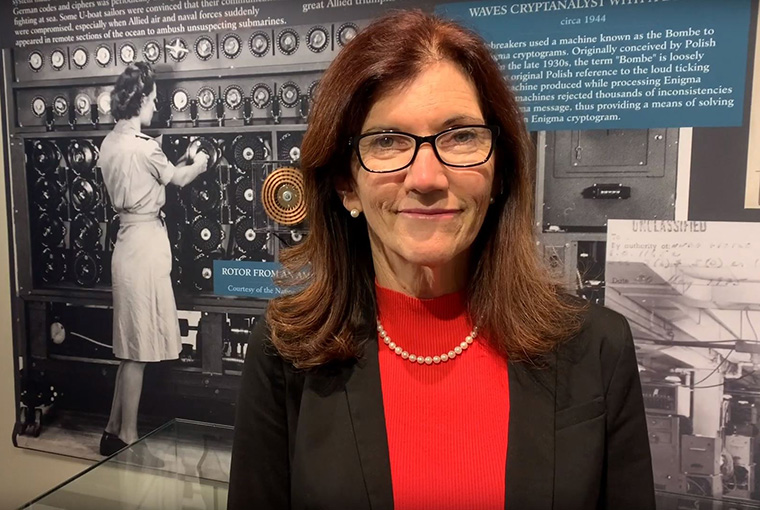 Peg Klein, dean of the College of Leadership and Ethics