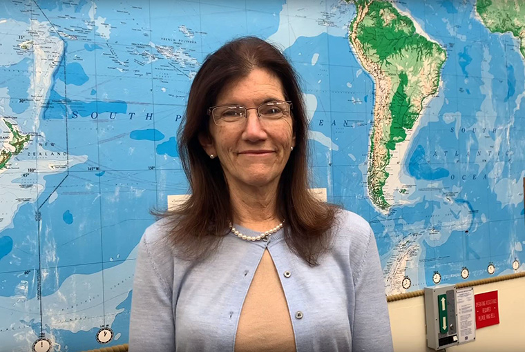 Peg Klein, dean of the College of Leadership and Ethics