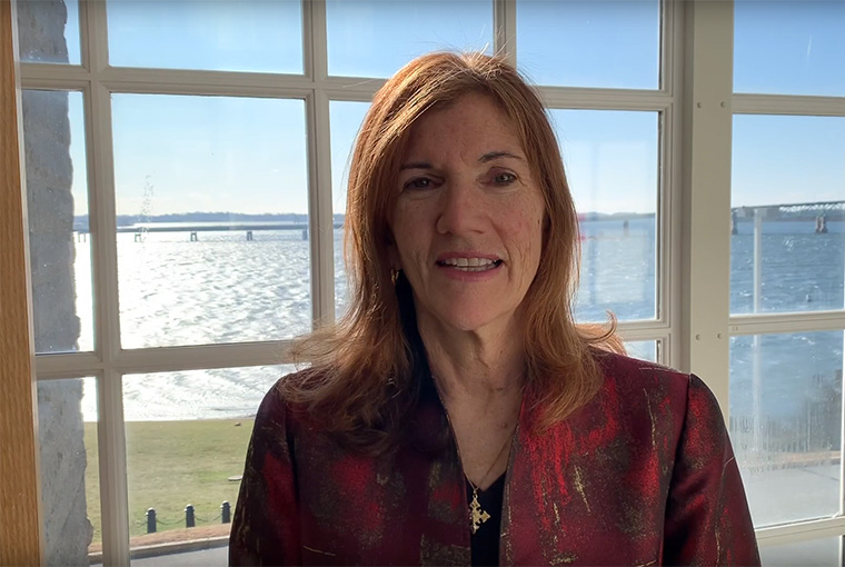 Peg Klein, dean of the College of Leadership and Ethics