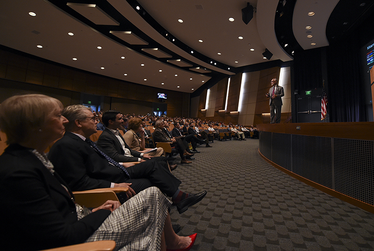 Gen Charles Bolden, USMC (Ret.), former Administrator of NASA at U.S. Naval War College (NWC)