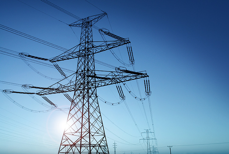 Series of power lines