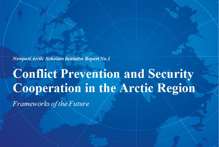 Cover page of the draft report from the 2020 Newport Arctic Scholars Initiative. 