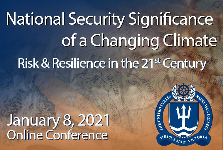 The National Security Significance of a Changing Climate banner