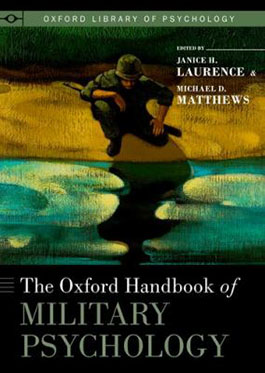 The Oxford handbook of military psychology book cover