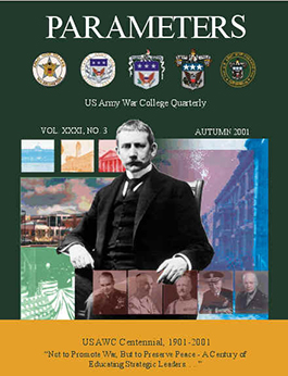 Parameters Autumn 2001 cover image