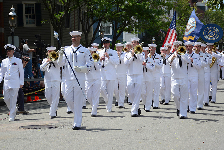 Marching Band at Bunker Hill